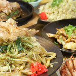 Okonomiyaki Mori - 『A』鉄板焼コース　3,150円　(90分飲放)