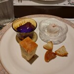 ビストロ新 - デザート盛り合わせ