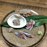 亀戸・養生料理　高の - 糠〆魚刺し　980円