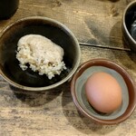 亀戸・養生料理　高の - 玄米とろろご飯と生玉子