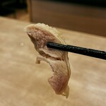 味來 - 冷やし中華　蒸し鶏リフト