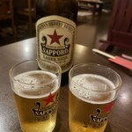 一品料理　善五郎 - 瓶ビール♥