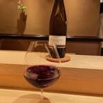 割烹 室井 - 赤グレープジュース。これ買いたいから探す