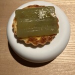 山形座 瀧波 - 米コッコ卵を使用したキッシュ　白神山地の蕗のせ