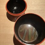 山形座 瀧波 - 置賜の蕨入り、お味噌汁