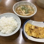 みずほ食堂 - めし小＋豚汁＋玉子焼き
150円＋150円＋350円