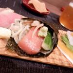 蕎麦前 中手 とうは - 料理　