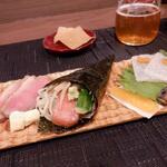 蕎麦前 中手 とうは - 料理　