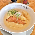極上拉麺専門店 穴場 - 魚鶏豚骨極上みそ