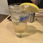 ジンギスカン えいじん - レモンサワー