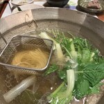 北新地しゃぶしゃぶすき焼き きらく - 