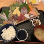 うみからそらへ - 刺身定食　１５００円