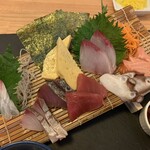 うみからそらへ - 刺身定食　近景