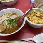 千石楼 - ミニ麻婆丼セット