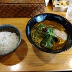 スープカリー 藍色 - 赤紅