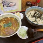 大谷家 - ｢冷しカレー汁｣を　蕎麦で　850円