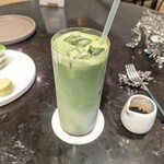 アニヴェルセル カフェ - 抹茶黒蜜ラテ