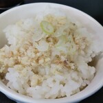 麺処 Umi - ラーメンに付いてる地魚ごはん