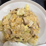 千歳屋 - ☆炒飯 角切り焼豚　ナルト　ねぎ　レタス