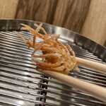 てんぷら 下村 - 歯応えもの軽さとビールの相性は抜群！