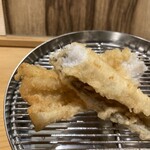 てんぷら 下村 - 穴子は母も一押し