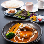 ステーキハウス醍醐 - 醍醐ハンバーグ