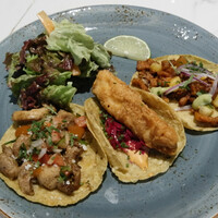 FONDA MEXICANA New York 銀座店 - 3種のタコスセット
