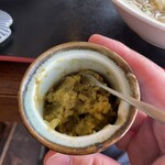 二代目清美食堂 - 柚子胡椒で味変♫