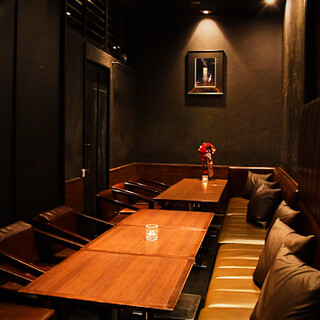 個室完備／大人の雰囲気漂うお洒落空間で非日常なひとときを