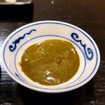 島津 - 鮑の肝ソース