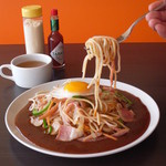 あんかけ太郎　 - 料理写真:やっぱりあんかけスパは極太２．２㍉麺が最高！