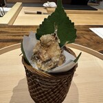 温石 - 豆鯵の開き　唐揚げ