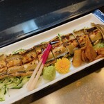 清寿司 - 煮穴子の炙り