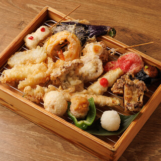 【新技術】特殊な調理器具により”サクサク”ヘルシー”天ぷら