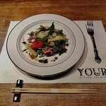 YOURS DINING IKEBUKURO - イベリコ豚 生ハムサラダ