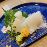 清寿司 - 白イカ刺身