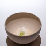 レストラン オオツ - 2024.6 木の芽とコンブチャのグラニテ フロマージュブランのムース