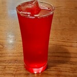 手打そば 菊谷 巣鴨本店 - 紫蘇ジュース