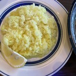 札幌スープカレー JACK - ライスは150g。レモンを絞る。