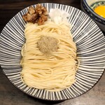 錦糸町中華そば さん式 - そのまま食べられる替え玉 生玉子付き（アップ）