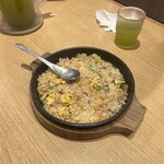 丸源ラーメン 尼崎アマドゥ店 - 玉子を混ぜたチャーハン