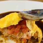 カフェ ラット ニジュウゴド - 秘密にして下さい　チラリとめくるとトメィトが♡
