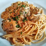 ミスト - カキのトマトクリームAセット￥1155