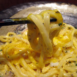 あんぷく - カルボナーラのおうどん（大盛）￥1,180 