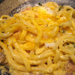 あんぷく - カルボナーラのおうどん（大盛）￥1,180 