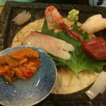 京料理 江森 - お造り盛り合わせ