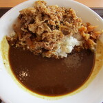 すき家 - 料理写真:肉2倍カレー