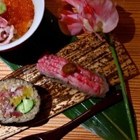 『和牛のお寿司3種盛り』&『肉前菜7種盛り』全7品　【平日限定で5,500円】