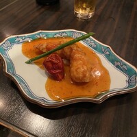 白碗竹快樓 赤坂店 - 大海老の甘辛炒め