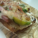 マダムルージュ - 2014/03/10　春のタルティーヌ　左右はメキャベツ